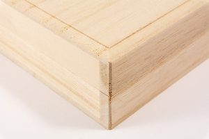 桐材の性質、箱の加工