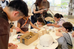 関西万博　桐箱ワークショップ　桐箱屋さん